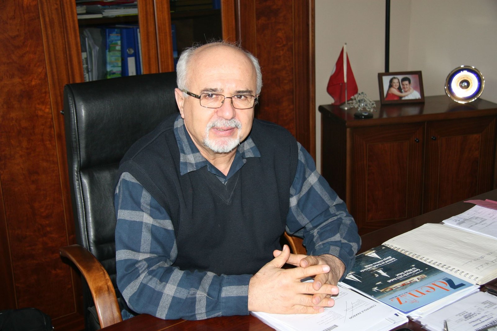 Kapt. Mehmet Topal portresi